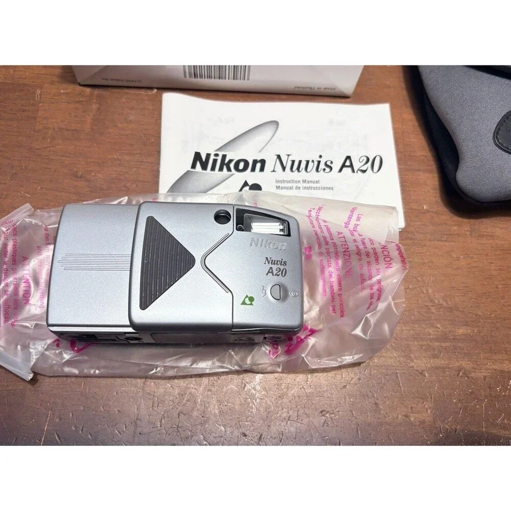 Nikon Nuvis A20 APS Automatic Point & Shoot Film Camera New in Open Box